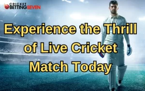 live cricket match today
